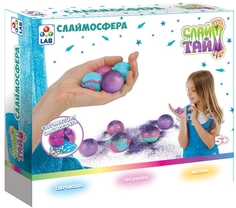 Набор для создания слаймов 1TOY Слайм тайм Слаймосфера сверкающая