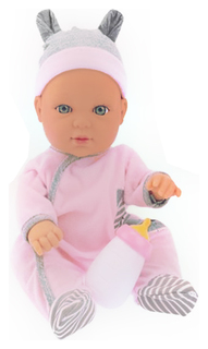 1 TOY Пупсик функциональный Baby Doll, 33 см, Т14115