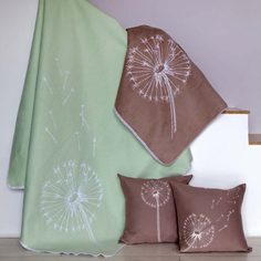 Одеяло байковое, 150х212 см, 100%-хлопок, одуванчик цвет кофейный, плотность - 470г/м2 Ермолино