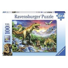 Пазл Ravensburger У динозавров 100 элементов