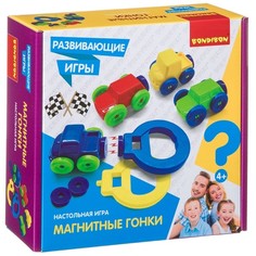 Настольная игра Bondibon Магнитные гонки