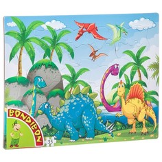 Пазл Bondibon Динозавры 35 деталей