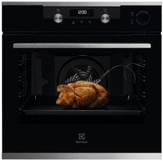 Встраиваемый электрический духовой шкаф Electrolux OKC6P51X Black/Silver