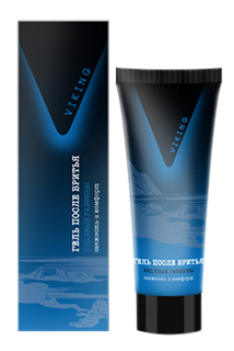Гель после бритья Ледяные равнины, 75 мл Viking