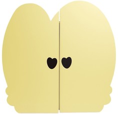 Кукольный шкаф PAREMO Мини, цвет нежно-желтый