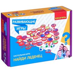 Настольная игра Bondibon развивающая "Найди леденец"