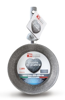 Сковорода Accademia Mugnano 28 см Cuore di Pietra induction CPPDL28I