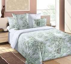 Постельное белье «Золотая осень 2», Бязь (Евро) Текс Дизайн