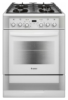 Комбинированная плита GEFEST ПГЭ 6502-03 0242 White/Silver Гефест