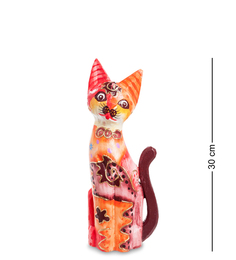 Статуэтка "Кошка" 30 см (албезия, о.Бали) Decor and Gift