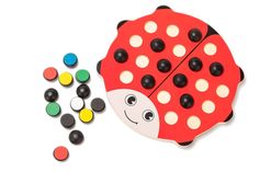 Игра настольная на развитие памяти bradex большая божья коровка