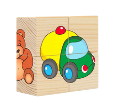 Кубики Игрушки, 4 куб. RDID482a