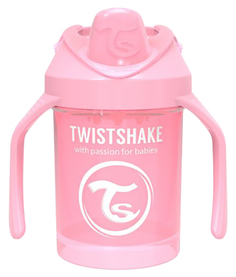 Поильник Twistshake Mini Cup Пастельный розовый Pastel Pink 230 мл