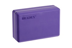 Блок для йоги Bradex SF 0409, фиолетовый