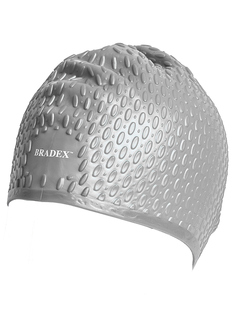 Шапочка для плавания Bradex SF 0339 серая