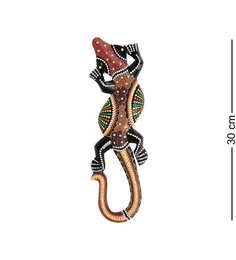 Панно настенное "Геккон" (албезия, о.Бали) 30 см 20-011 Decor and Gift