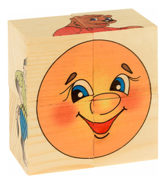 Детские кубики Анданте Колобок