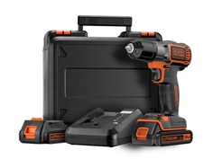 Аккумуляторная дрель-шуруповерт Black+Decker Autosence ASD18KB-QW 18В