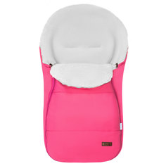 Конверт зимний меховой Nuovita Vichingo Bianco Rosa, Розовый