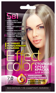 Краска для волос Фитокосметик Effect Color Светло-русый 50 мл Fitoкосметик