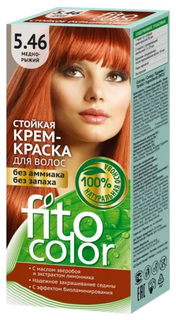 Краска для волос Фитокосметик FitoColor 5.46 Медно-рыжий 115 мл Fitoкосметик