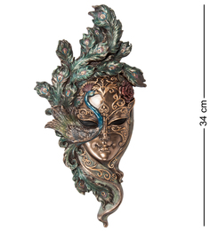Венецианская маска "Павлин" Veronese WS-309
