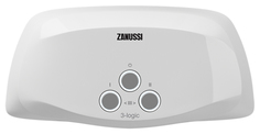 Водонагреватель проточный Zanussi 3-logic 5.5 S (душ) white
