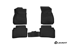 Коврики в салон Element для OPEL Insignia; 2017; sedan; 4 шт. полиуретан
