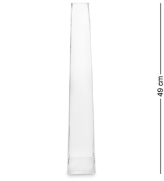 Ваза-пирамида стеклянная 49 см (Неман) NM-27306