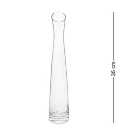 Ваза стеклянная 35 см (Неман) NM-17926