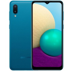 Смартфон Samsung Galaxy A02 2/32GB Blue (SM-A022G/DS)