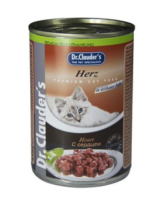 Влажный корм для кошек Dr.Clauder, сердце, 415г Dr.Clauders