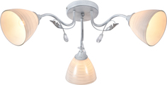 Потолочный светильник Escada 1121/3P E27*60W Chrome/White