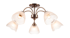Потолочный светильник Escada 1101/5P E27*60W Brass