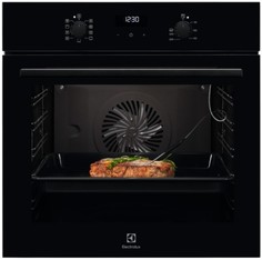 Встраиваемый электрический духовой шкаф Electrolux OEE5C61Z Black