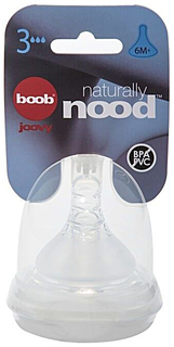 Соска Joovy Naturally Nood Nipple, 3 стадия 6мес+