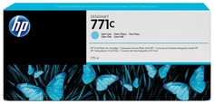 Картридж для плоттера HP 711С (B6Y12A) светло-голубой, оригинал