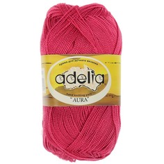 Вязание Пряжа ADELIA "AURA" 10 шт, в упак, цвет малиновый AURA-050, 250 м от Adelia
