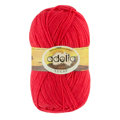 Вязание Пряжа ADELIA "LUCAS" 5 шт, в упак, цвет св,красный LUCAS-24, 218 м от Adelia