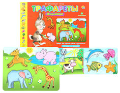 Игра настольная Рыжий кот Трафареты Животные