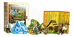 Игровой набор Нескучные игры Театр на столе. Лубяная избушка