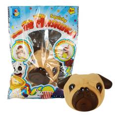 Игрушка-антистресс 1Toy мммняшка squishy, мопсик Т12433