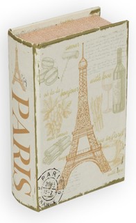 Шкатулка-книга Gamma "Любовь в Париже", цвет: №061, 17х11х5 см, арт. BBK-01
