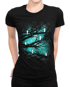 Футболка женская Dream Shirts Принцесса Мононоке Духи черная M