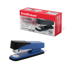 Степлер №24/6 ErichKrause® Quadro до 30 л ассорти в коробке по 1 шт