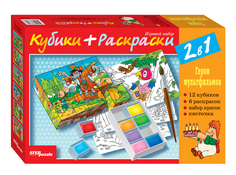 Кубики+раскраски Step Puzzle