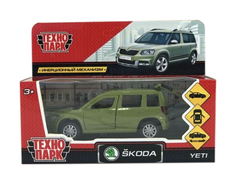 Машина металлическая, инерционная "Skoda Yeti", 12 см Технопарк