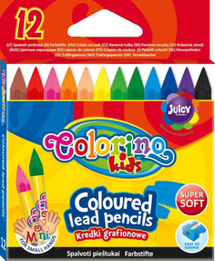 Цветные карандаши мини, 12 цветов Colorino