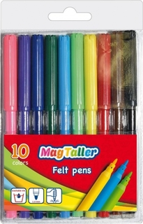 Фломастеры MagTaller Kuva 10 цветов