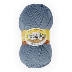 Вязание Пряжа ADELIA "JESSICA" 5 шт, в упак, цвет серо-голубой JESSICA-20, 260 м от Adelia